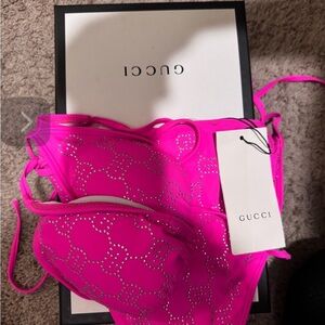 Brand new never worn GG swim suit